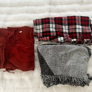 Bundle Lot 3 Scarves Top Shop Forever 21
